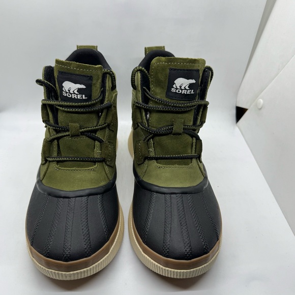 Sorel Women's Out N About IV Classic Waterproof Boots Utility Green, Black - Picture 4 of 14